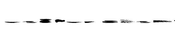 Grunge Strokes 01 font preview